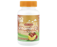 Вітамін D3 для дітей Doctor's Best (Vitamin D3) 1000 МО 60 жувальних цукерок із фруктовим смаком