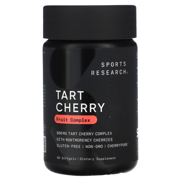 Комплекс з ягодами вишні Sports Research (Tart Cherry) 800mg 60 капсул