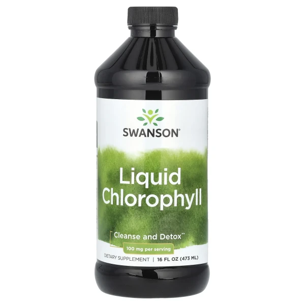 Рідкий хлорофіл Swanson (Liquid Chlorophyll) 100 мг 473 мл