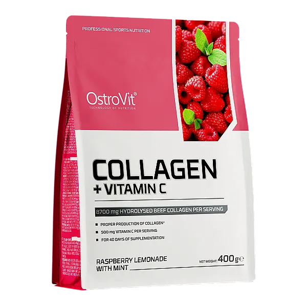Коллаген с витамином C Ostrovit (Collagen+Vitamin C) 400 г