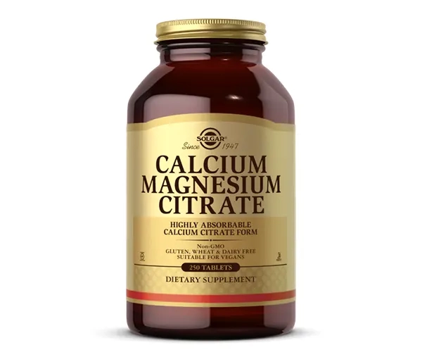 Цитрат кальция магния Solgar (Calcium Magnesium Citrate) 200 мг/100 мг 