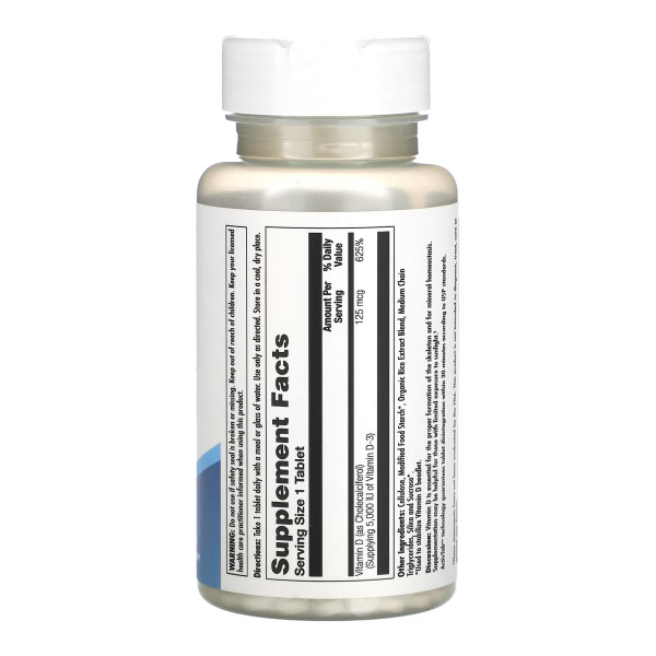 Вітамін Д3 KAL (Vitamin D3) 5000 МО 60 таблеток