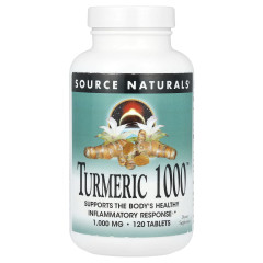 Экстракт куркумы Source Naturals (Turmeric 1000) 1000 мг 120 таблеток