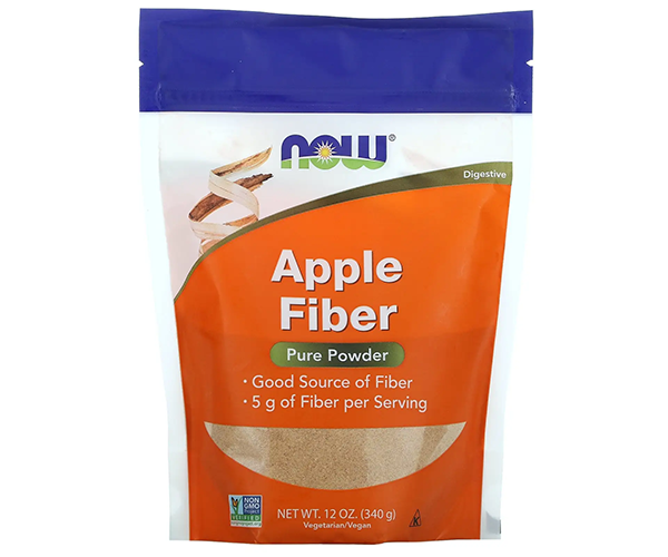 Чистая яблочная клетчатка NOW Foods (Pure Apple Fiber) 340 г