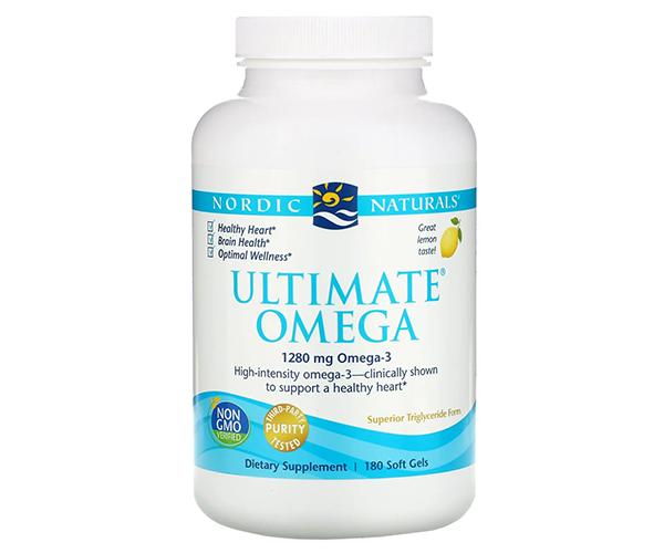 Риб'ячий жир Омега-3 Nordic Naturals (Ultimate Omega-3) 1280 мг зі смаком лимона