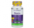 Биотин Natrol (Biotin) 10000 мкг 60 таблеток со вкусом клубники