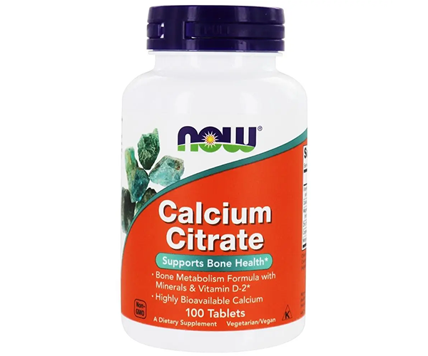 Цитрат кальция с витамином D и минералами NOW Foods (Calcium Citrate) 300 мг 