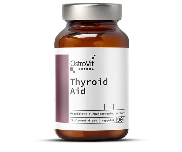 Комплекс для поддержки щитовидной железы Ostrovit (Thyroid Aid) 90 капсул