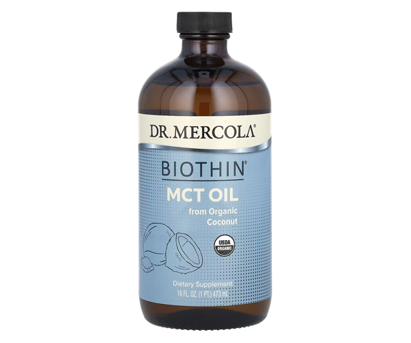 Кокосова олія МСТ Dr. Mercola (Biothin MCT Oil) 473 мл