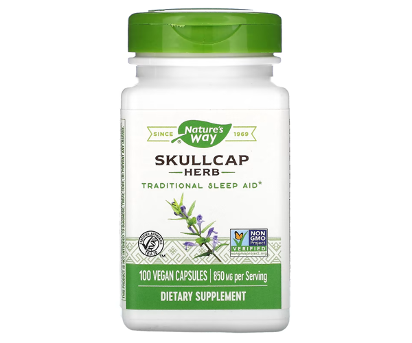 Шоломник Nature's Way  (SCULLCAP) 425 мг 100 капсул