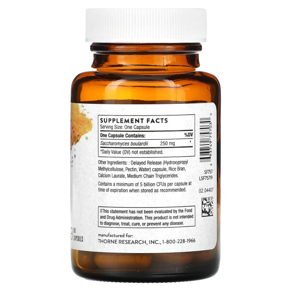 Пробіотик Thorne Research (Sacro-B) 60 капсул