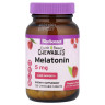 Мелатонін Bluebonnet Nutrition (Melatonin) 5 мг зі смаком малини