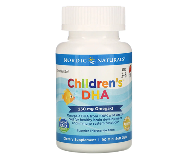 Рыбий жир для детей Nordic Naturals (Children's DHA) со вкусом клубники