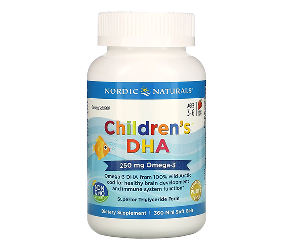 Рыбий жир для детей Nordic Naturals (Children's DHA) со вкусом клубники