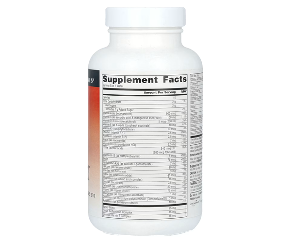 Мультивитамины и минералы для детей Source Naturals (Mega-Kid)