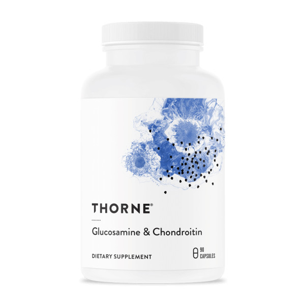 Глюкозамін хондроїтин, Glucosamine & Chondroitin Thorne Research 500 мг/250 мг 90 капсул