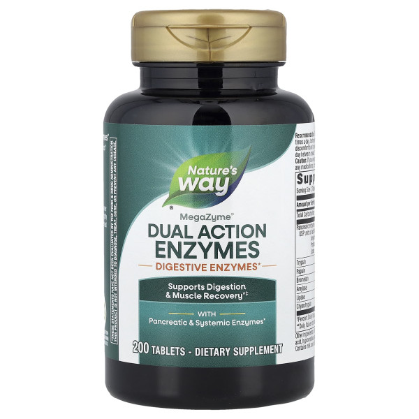 Системні ферменти Nature's Way (Mega-Zyme) 200 таблеток