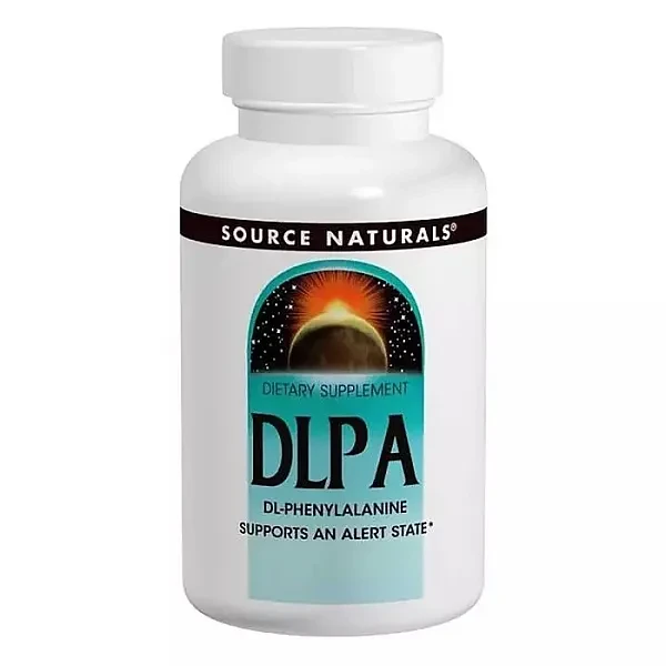 L-Фенилаланин Source Naturals (DLPA) 750 мг 60 таблеток