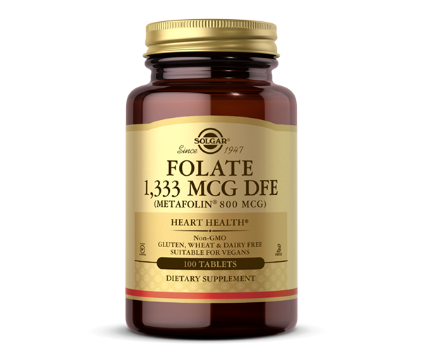 Фолат Solgar (Folate as metafolin) 1333 мкг DFE 