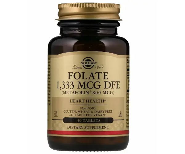 Фолат Solgar (Folate as metafolin) 1333 мкг DFE 