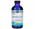 Рыбий жир жидкий Nordic Naturals (Omega-3) со вкусом лимона 