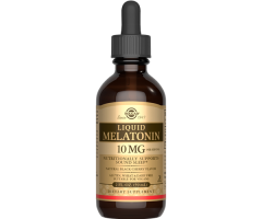 Рідкий мелатонін Solgar  (Liquid Melatonin) 10 мг із смаком вишні 59 мл