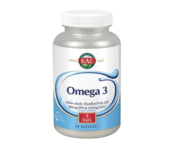 Омега-3 KAL  (Omega 3 Fish 180/120) 1000 мг 