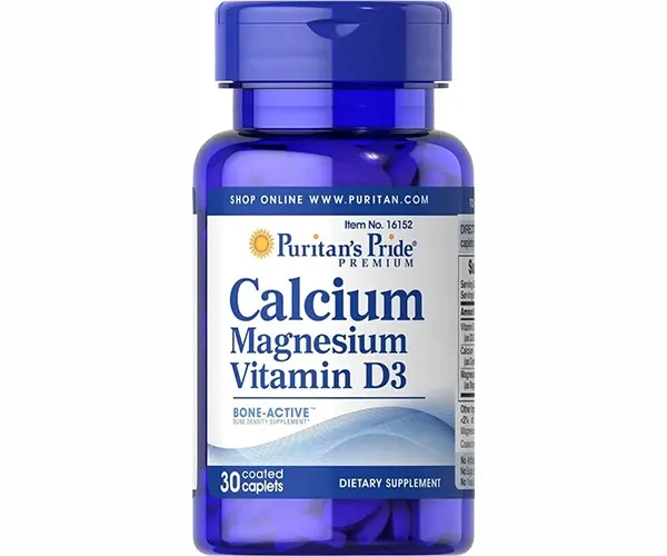 Кальций магний витамин D Puritan's Pride (Calcium Magnesium with Vitamin D) 