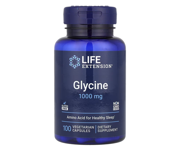 Гліцин Life Extension (Glycine) 1000 мг 100 капсул