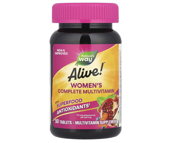 Мультивитамины для женщин Nature's Way (Alive! Women's Energy Multivitamin-Multimineral) 