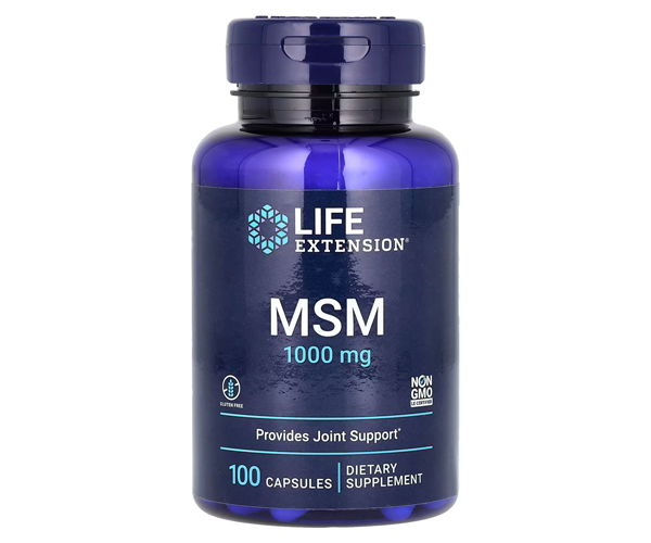 МСМ Life Extension (MSM) 1000 мг у капсулі 100 капсул