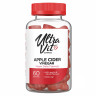 Яблочный уксус UltraVit Apple Cider Vinegar, 60 жевательных конфет