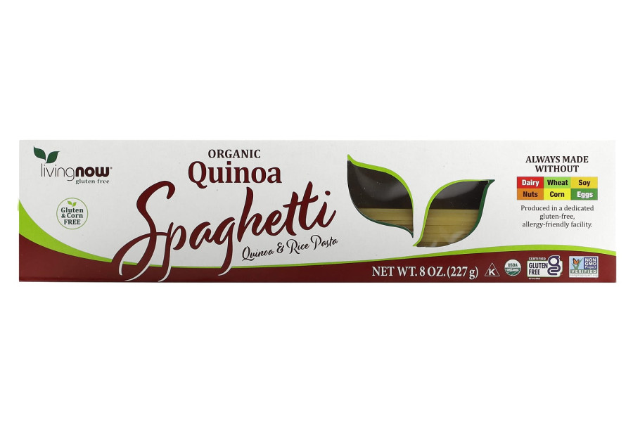 Спагетті з органічної кіноа NOW Foods  (Organic Quinoa Spaghetti) 227 г