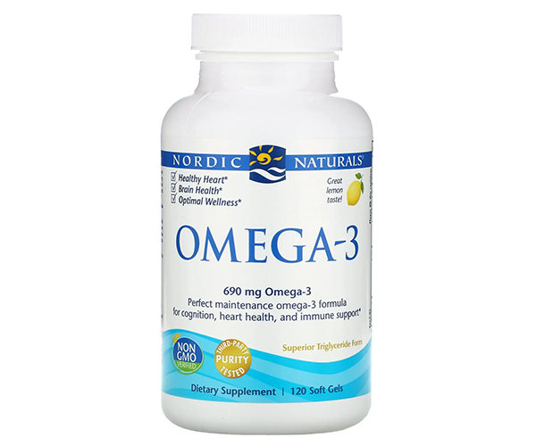 Очищений риб'ячий жир Nordic Naturals (Omega-3) зі смаком лимона 