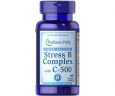 Комплекс В-стрес із вітаміном С Puritan's Pride (Stress Vitamin B-Complex) 