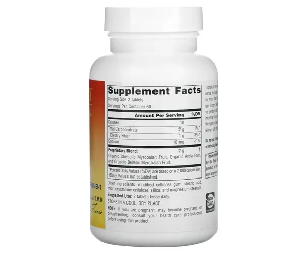 Трифала Planetary Herbals (Ayurvedics Triphala) 1000 мг