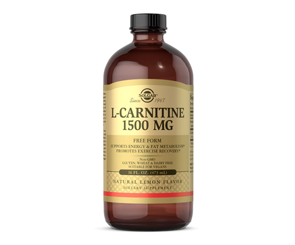 Л-карнитин жидкий Solgar (L-Carnitine) 1500 мг со вкусом лимона 473 мл
