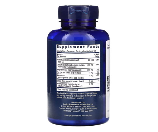 Вітаміни для кісток Life Extension Bone Restore 120 капсул