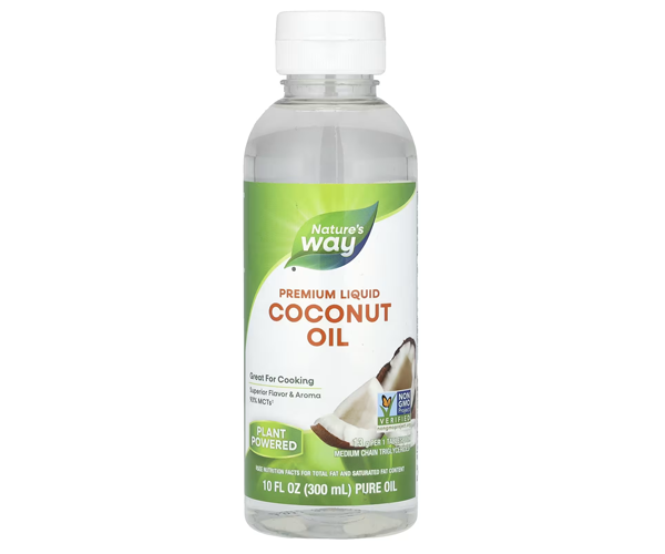 Рідка кокосова олія преміальної якості Nature's Way (Coconut Oil) 300 мл