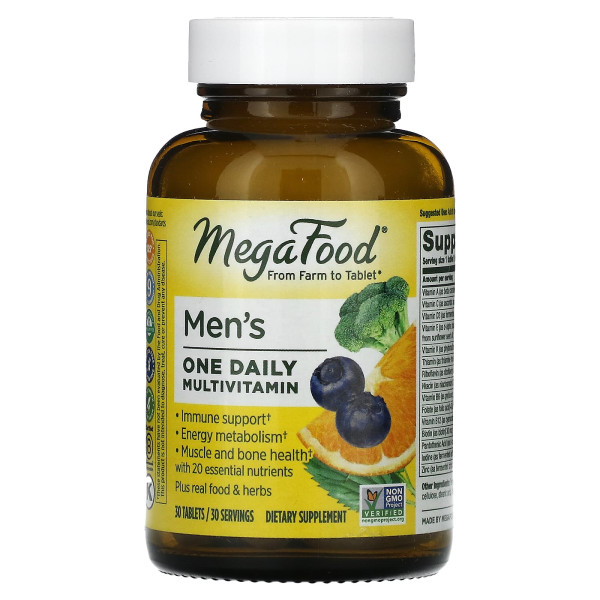 Мультивитамины для мужчин MegaFood (Men’s One Daily) 