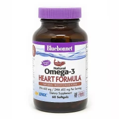 Риб'ячий жир для серця Bluebonnet Nutrition (Natural Omega-3 Heart Formula) 1000 мг 