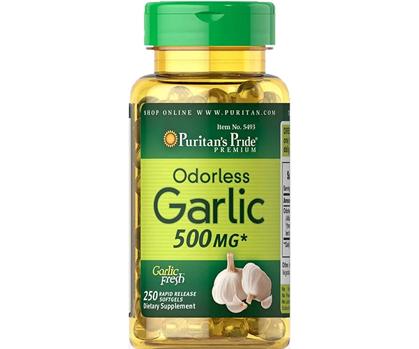 Часник без запаху Puritan's Pride (Garlic) 500 мг 