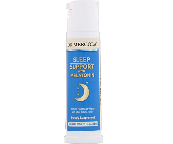 Формула сну мелатонін  Dr. Mercola (Melatonin sleep support) зі смаком малини 1.5 мг 25 мл спрей