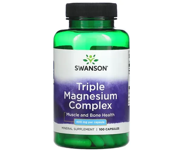 Комплекс магния Swanson (Triple Magnesium Complex) 400 мг