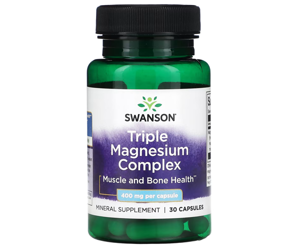 Комплекс магния Swanson (Triple Magnesium Complex) 400 мг