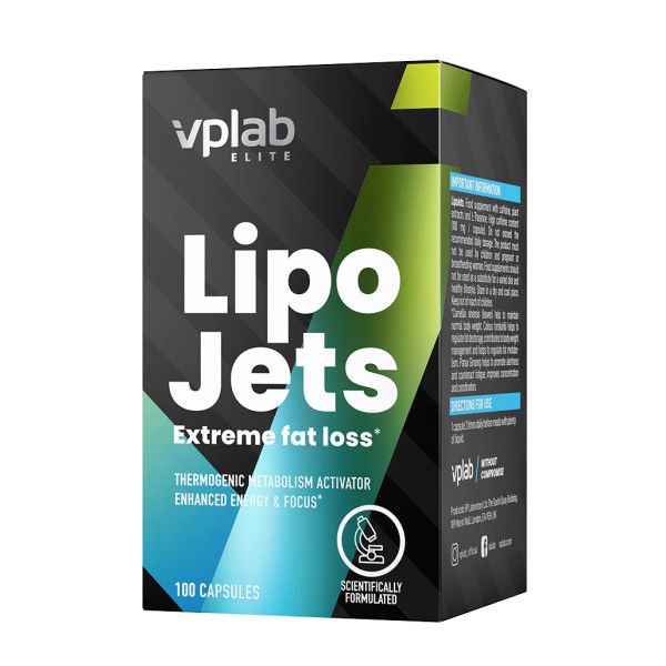 Жиросжигатель VPLab  Lipo Jets 100 капсул