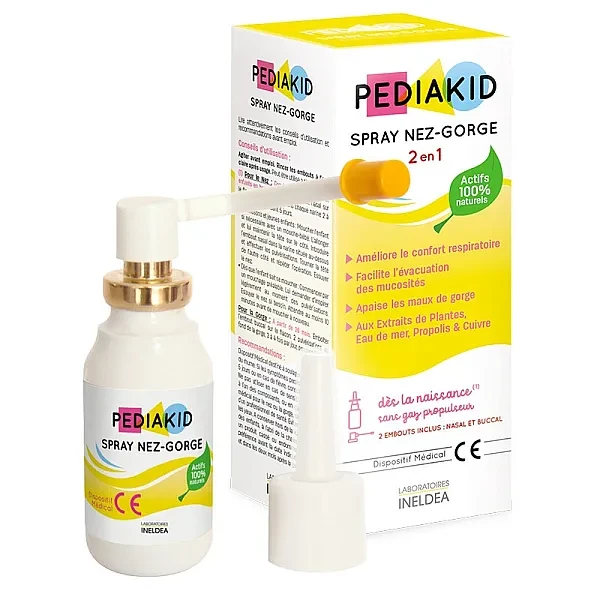 Спрей для носа-горла для дітей Pediakid (Spray Nez-Gorge) 20 мл