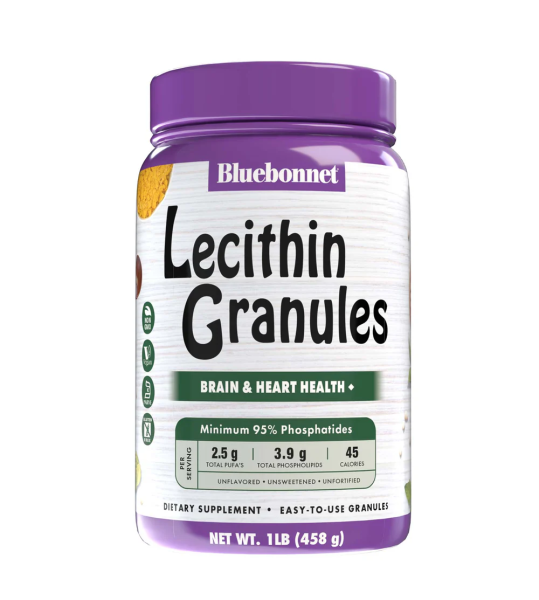Лецитин Bluebonnet Nutrition (Lecithin Granules) 458 г