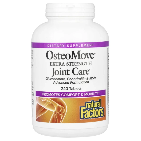 Уход за суставами усиленного действия Natural Factors (OsteoMove) 240 таблеток