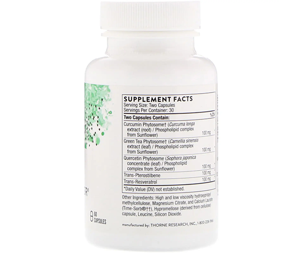 Поліресвератрол Thorne Research (PolyResveratrol-SR) 60 капсул